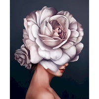 HKM-299091 Frameless Canvas Painting - 40x50CM Decorative Artwork for Home or Office