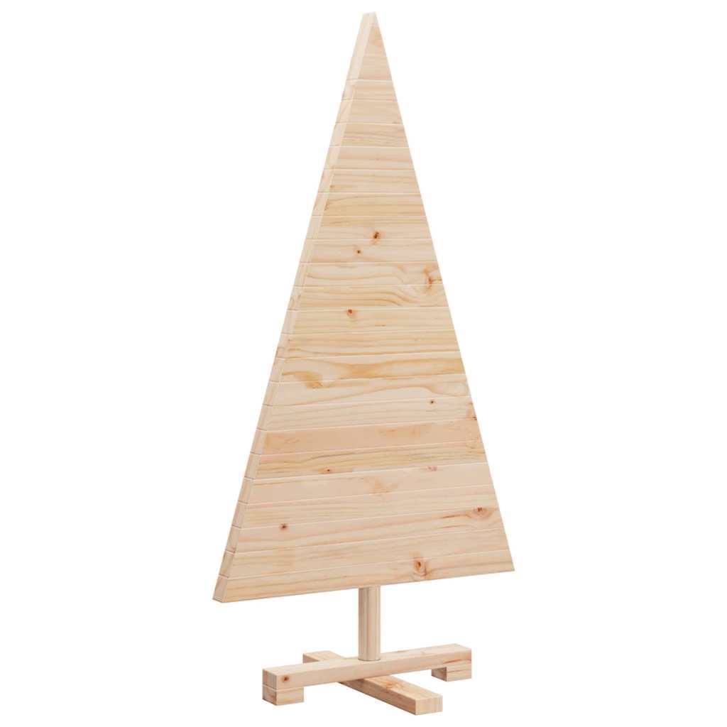 HKM-299283 Natural Solid Wood Christmas Tree with Adjustable Branches - 90 cm