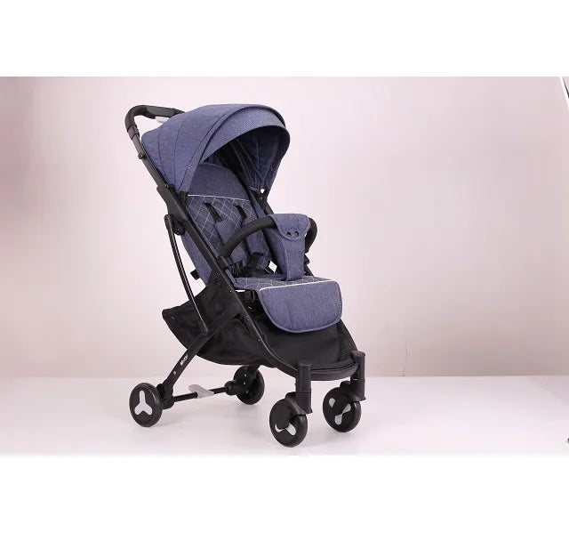 KTX-299347 Adjustable Airplane Baby Stroller for Infants Aged 0-3 Years with Webbing Backrest