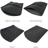 HKM-299347 Folding Cat Scratch Massage Pad - Large Cloth Cushion for Relaxation and Play, 75x58cm