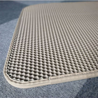 HKM-299347 Folding Cat Scratch Massage Pad - Large Cloth Cushion for Relaxation and Play, 75x58cm