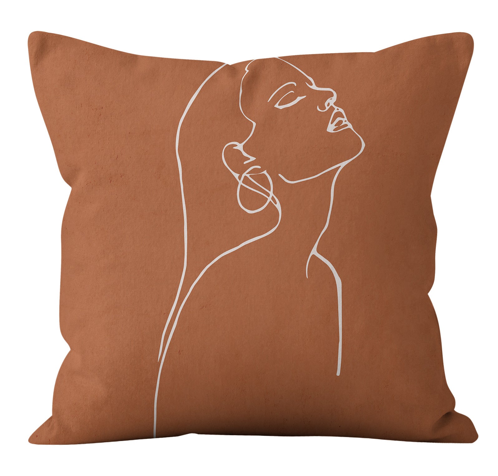 HKM-299539 Abstract Geometric Nordic Minimalist Plush Pillowcase 45x45cm