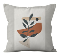 HKM-299539 Abstract Geometric Nordic Minimalist Plush Pillowcase 45x45cm