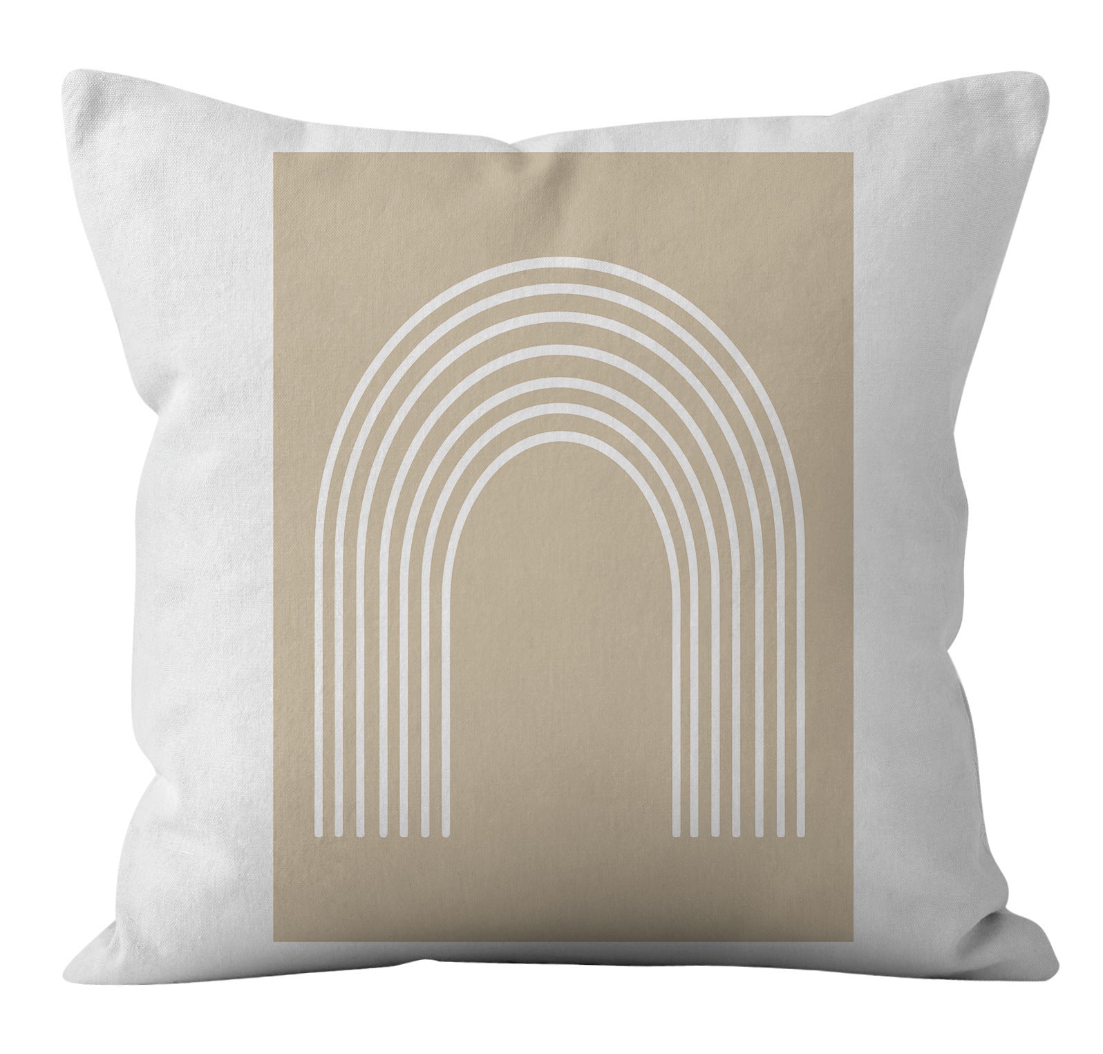 HKM-299539 Abstract Geometric Nordic Minimalist Plush Pillowcase 45x45cm