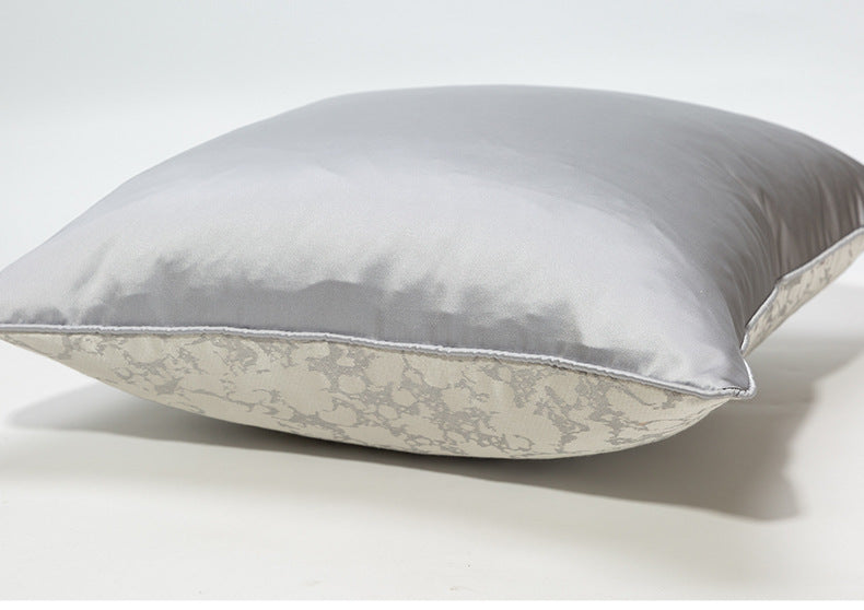 HKM-299603 Clouds Gray and White Soft Cushion Pillowcase, Removable and Washable, 45x45cm