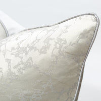 HKM-299603 Clouds Gray and White Soft Cushion Pillowcase, Removable and Washable, 45x45cm