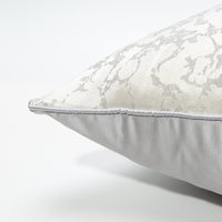 HKM-299603 Clouds Gray and White Soft Cushion Pillowcase, Removable and Washable, 45x45cm
