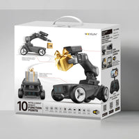 HKM-299731 2.4G RC Intelligent Robotics Arm Car with Obstacle Avoidance and Integrated Camera