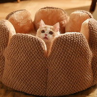 HKM-299859 Soft And Warm Cactus Petal Pet Nest