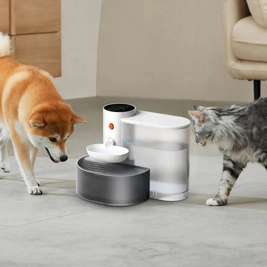 KTX-299923 Wireless Automatic Cat Water Fountain with Rechargeable Dispenser for Pet Hydration