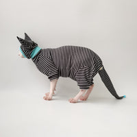 HKM-299987 Dralon Four-Legged Pet Clothing Bellyband Shirt with Optional Hat - Sizes XS to XXL