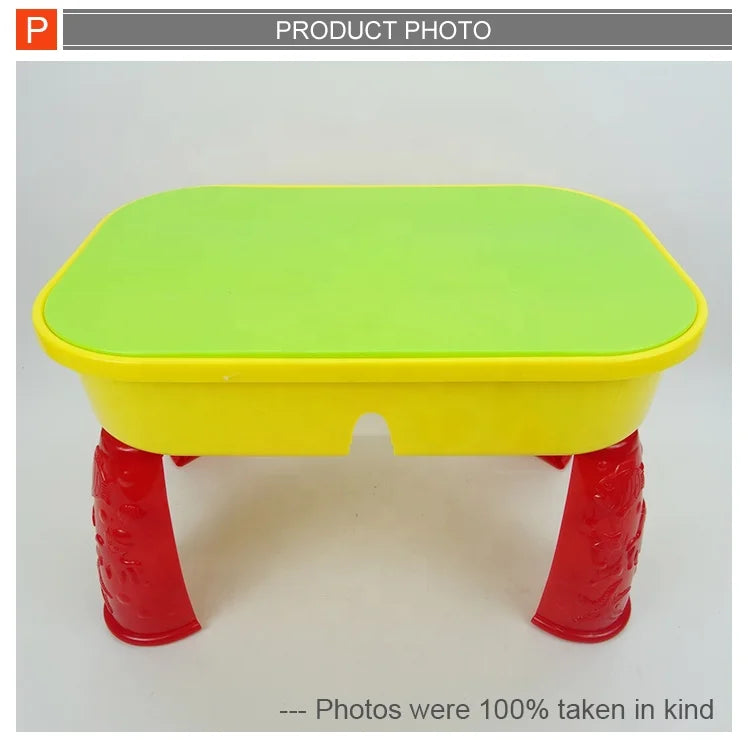 HKM-300115 Large Summer Sand and Water Beach Table Set for Kids with Mold - Age 2-7