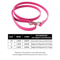 HKM-300179 Durable PU Leather Pet Leash for Dogs and Cats - Multiple Colors Available