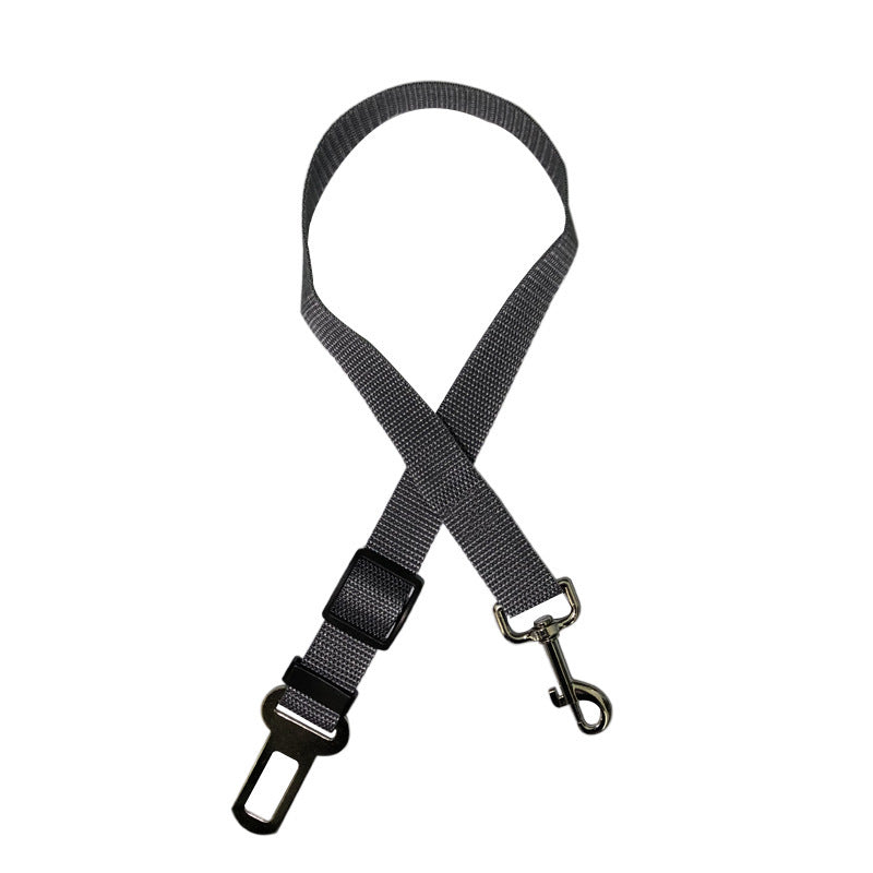 HKM-300307 Retractable Pet Car Seat Belt with Hand Holding Rope in Various Colors