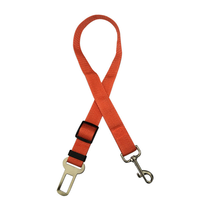 HKM-300307 Retractable Pet Car Seat Belt with Hand Holding Rope in Various Colors
