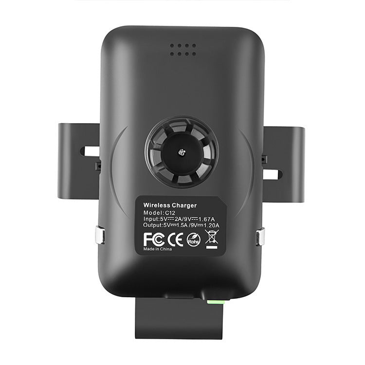 HKM-300371 Infrared Wireless Car Charger, Fast Charging with 2000mA Output, Easy Setup