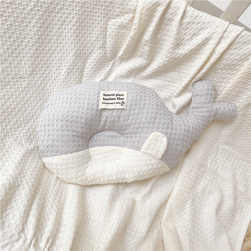 HKM-300435 Bamboo Fiber Baby Correction Pillow - Various Animal Designs and Removable Covers