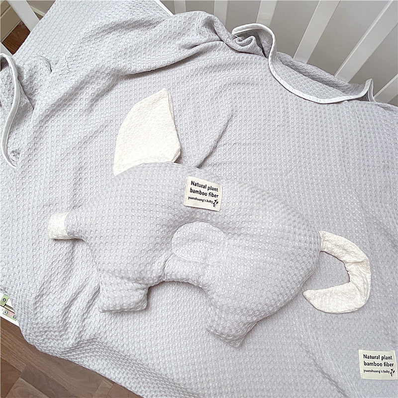 HKM-300435 Bamboo Fiber Baby Correction Pillow - Various Animal Designs and Removable Covers
