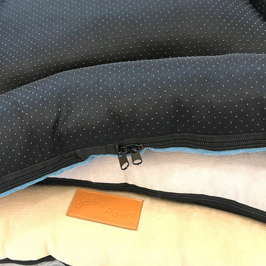 HKM-300499 Removable and Washable Pet Nest Pad for Golden Retrievers - Khaki Brown, Moonlight Gray, Retro Blue Options
