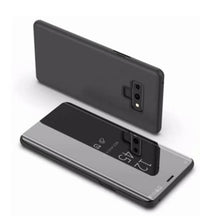 HKM-300563 S10 Mirror Leather Flip Phone Case for Samsung Devices