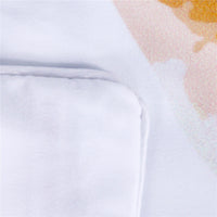 HKM-300627 Flowers Antler Duvet Cover and Pillow Shams Set in Various Sizes