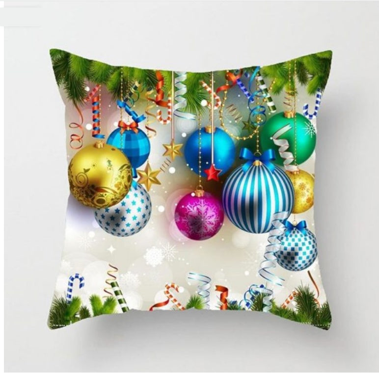 HKM-300691 Custom Cotton and Linen Pillowcase Cushion Cover - European and American Style, Multiple Sizes Available