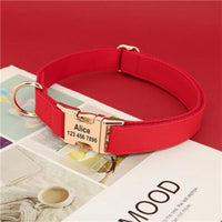 HKM-300819 Corgi Method Dog Collar - Durable PU, Nylon Webbing, Alloy Fasteners, Perfect for All Breeds