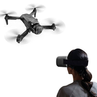 HKM-300819 Portable Foldable Drone with VR Headset and 4K Camera for Immersive FPV Experience