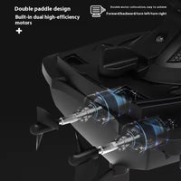 HKM-300883 Mini Remote-Controlled Waterproof Motorboat for Water Racing Games, Suitable for Ages 5 and Up, Outdoor Fun