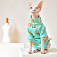 HKM-301075 Soft Cotton Pet Apparel for Cats - Size XS to XXL, Keeps Warm