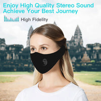 HKM-301139 Bluetooth Music Earphone Mask for Outdoor Use – Dustproof & Removable Design