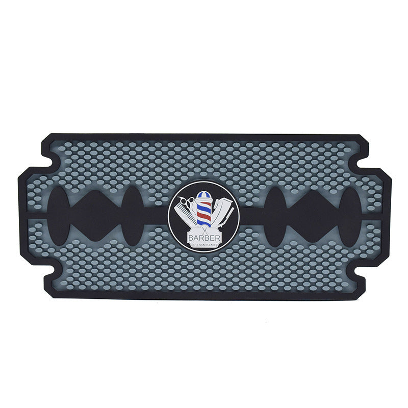 HKM-301139 Professional Non-Slip Hairdressing Mat for Salon Tools - 44.1CM x 19.6CM
