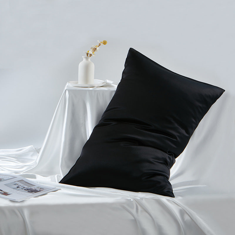 HKM-301267 Double-Sided Mulberry Silk Pillowcase - 19M Sizes Available, Zipper and Envelope Styles