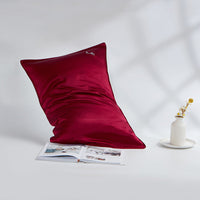 HKM-301267 Double-Sided Mulberry Silk Pillowcase - 19M Sizes Available, Zipper and Envelope Styles