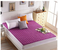 HKM-301459 Bedding Protection Mattress Sanding Cloth Pad with Polyester Filling, Multiple Sizes Available