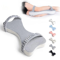 HKM-301907 Memory Foam Knee Pillow and Footrest Cushion for Side Sleepers, Ideal for Pregnant Women, 53x23x8cm
