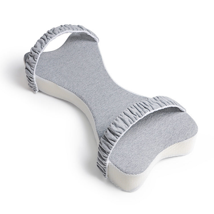 HKM-301907 Memory Foam Knee Pillow and Footrest Cushion for Side Sleepers, Ideal for Pregnant Women, 53x23x8cm