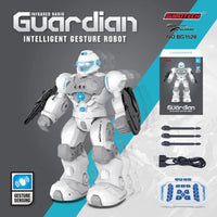 HKM-302035 Future Warrior Smart Programming Robot Toy with Sound, Light, and Remote Control - Educational and Musical Fun for Ages 6 and Up