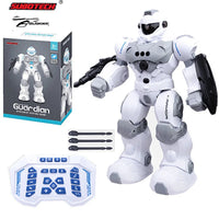 HKM-302035 Future Warrior Smart Programming Robot Toy with Sound, Light, and Remote Control - Educational and Musical Fun for Ages 6 and Up