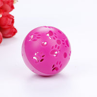 HKM-302227 Pet cat toy hollow ball pet plastic ball