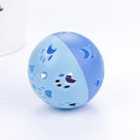 HKM-302227 Pet cat toy hollow ball pet plastic ball