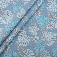 HKM-302291 Cotton Twill Floral Fabric Set - 8 Pieces of Printed Home Textile Material