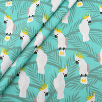 HKM-302291 Cotton Twill Floral Fabric Set - 8 Pieces of Printed Home Textile Material