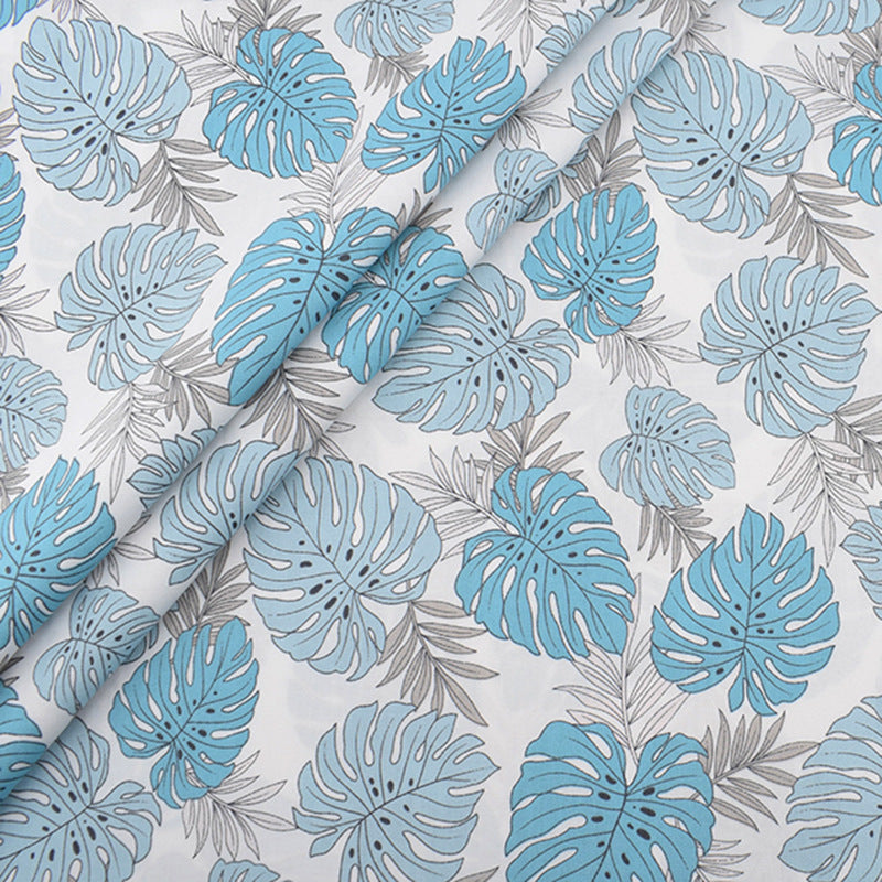 HKM-302291 Cotton Twill Floral Fabric Set - 8 Pieces of Printed Home Textile Material