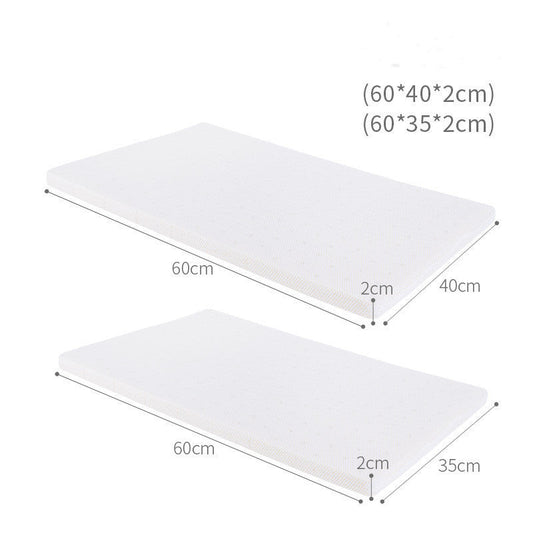 KTX-302291 Natural Latex Heightening Pillow Pad - Breathable Cotton Cover, Comfortable Support, 60x40cm / 60x35cm