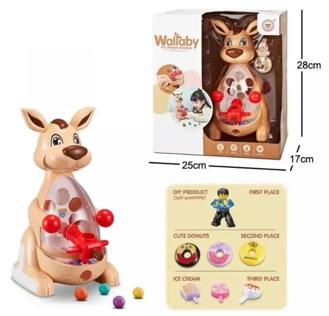 HKM-302419 Shooting Game Toy for Kids, EPT Pinball Machine Arcade Style, Ages 2-13