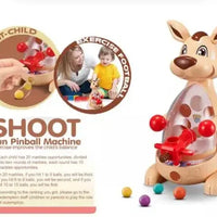 HKM-302419 Shooting Game Toy for Kids, EPT Pinball Machine Arcade Style, Ages 2-13