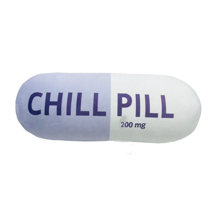 HKM-302419 Soft Plush Women's Pill-Shaped Cushions in Various Colors