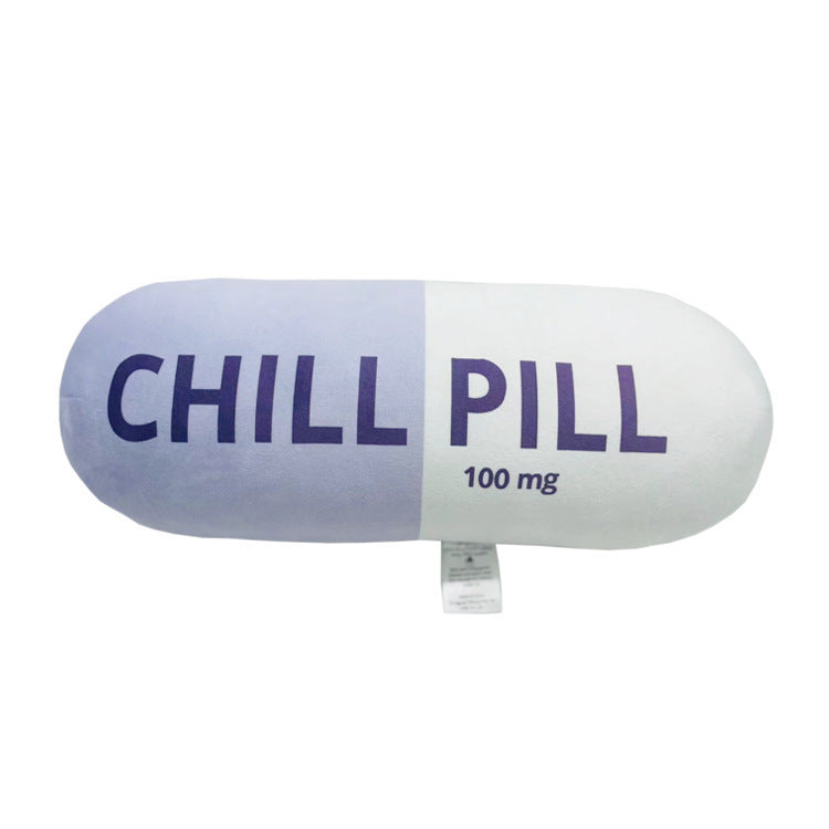 HKM-302419 Soft Plush Women's Pill-Shaped Cushions in Various Colors