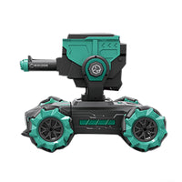 HKM-302611 360-Degree Drift Remote Control Water Bomb Armored Stunt Car with Lights and Music, 1:10 Scale